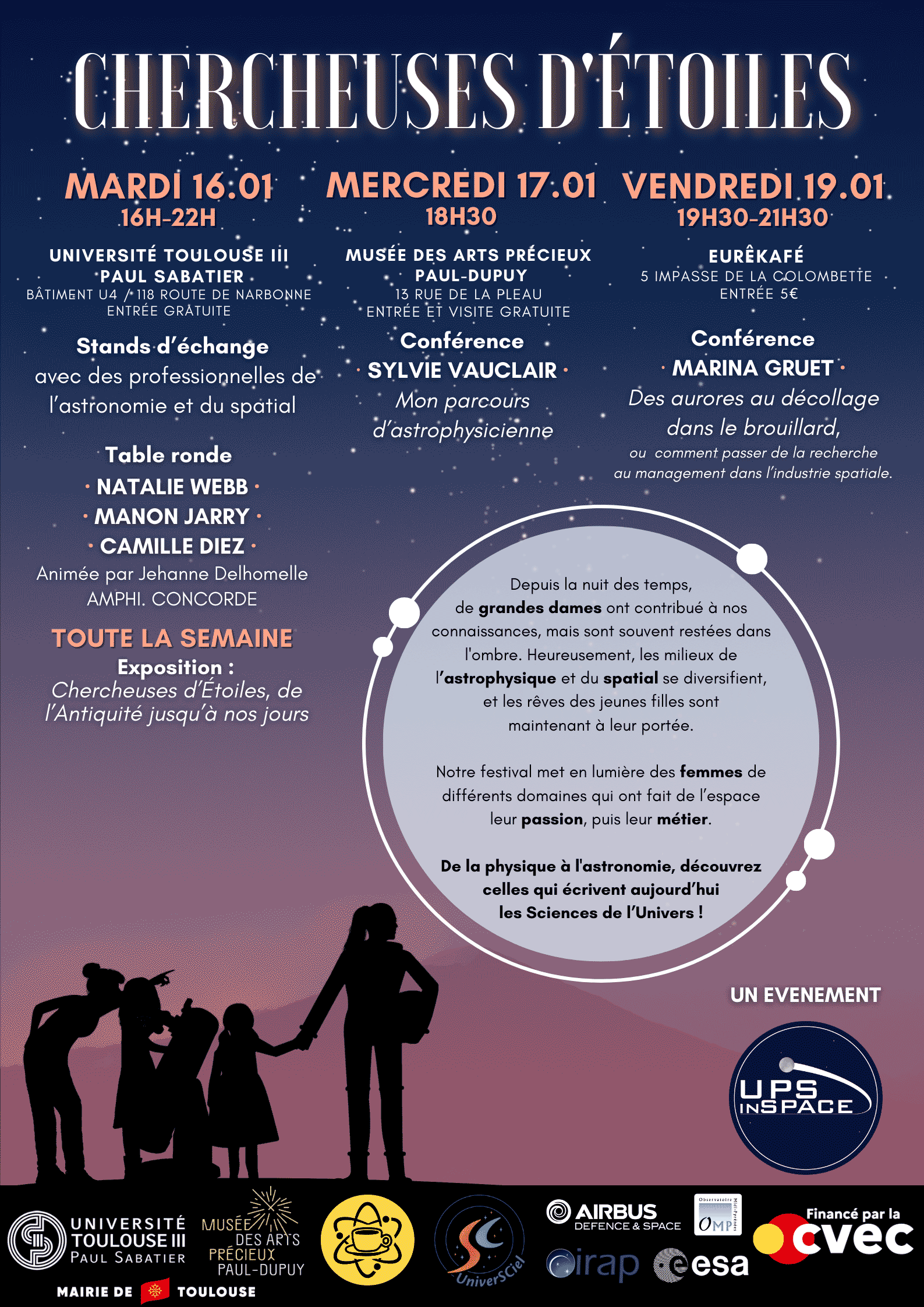 affiche programme événement