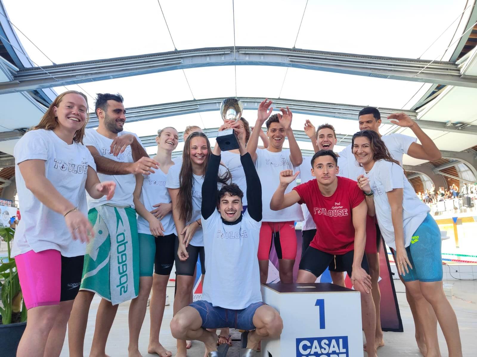 Photo équipe natation